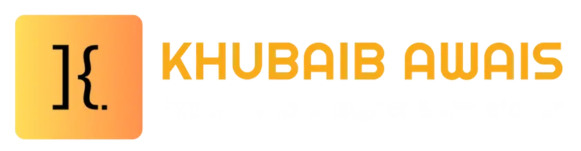 Khubaib Portfolio Homepage